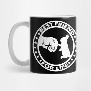 rabbit-bunny best friend for life Mug